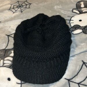 Cozy Black Knit Hat
